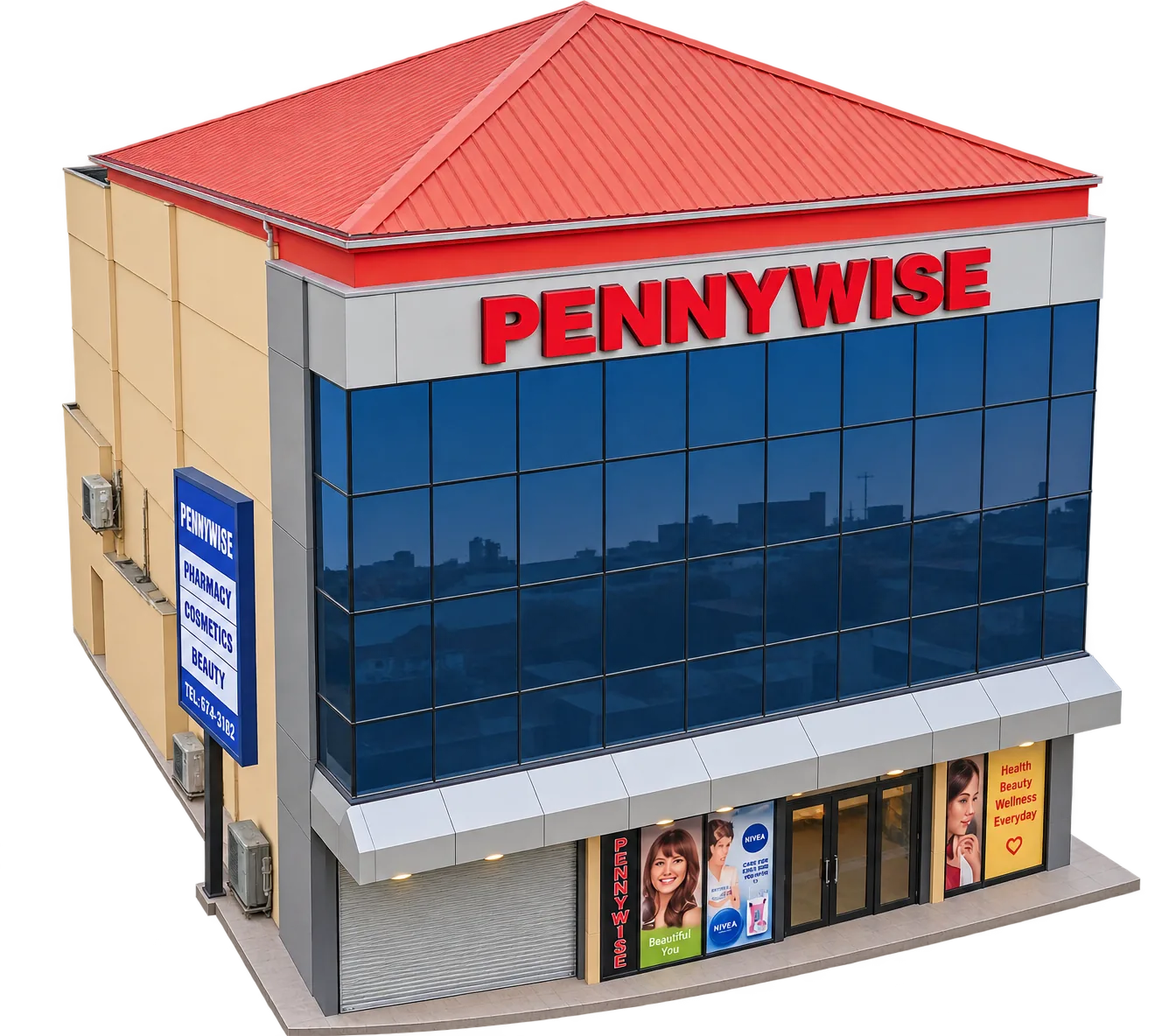 Render of Pennywise Chaguanas Main Rd
