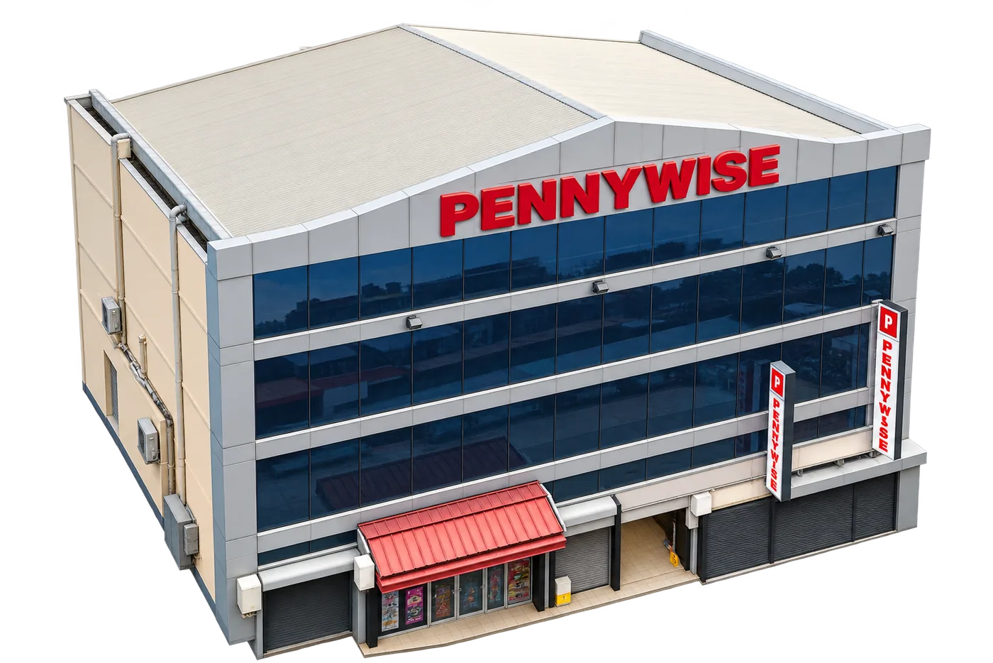 Render of Pennywise Port of Spain