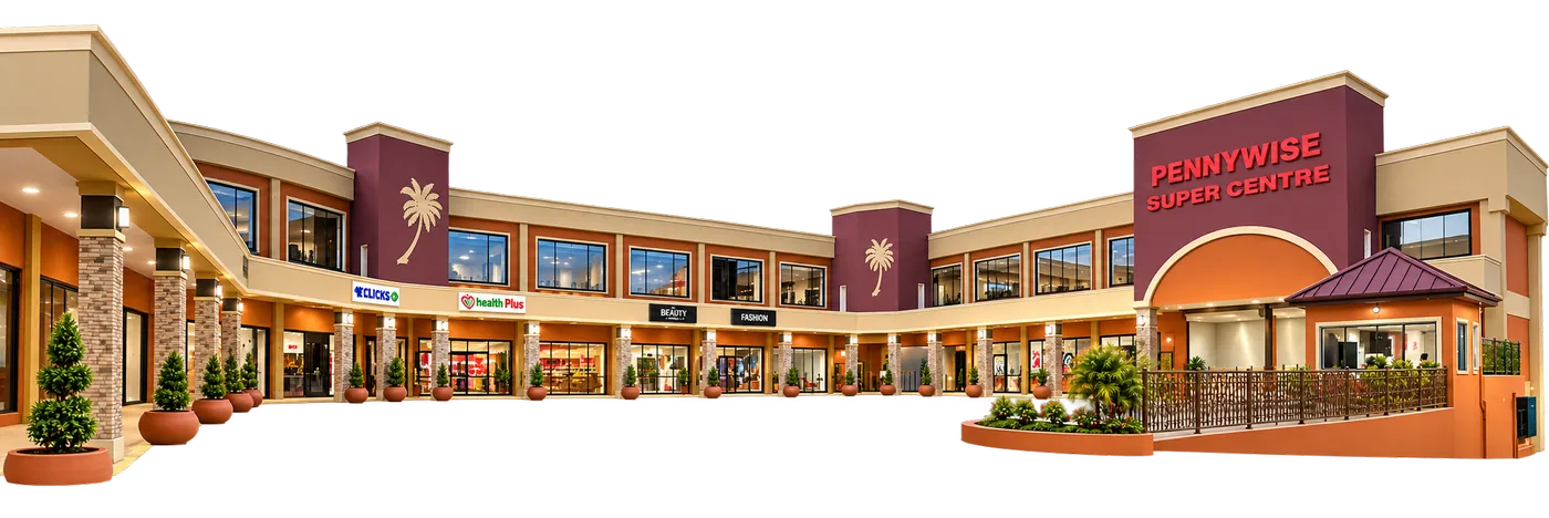 Render of Pennywise Trincity Plaza